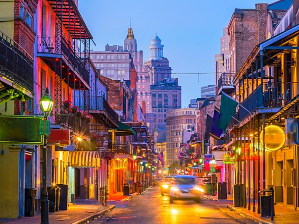 new orleans night-time